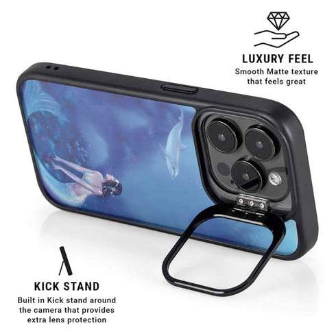 Ultramarine by Rachel Anderson iPhone 15 Pro Max Kickstand Case